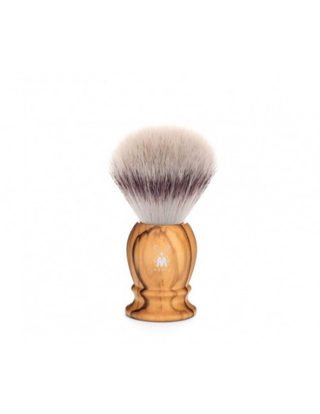 ЧЕТКА ЗА БРЪСНЕНЕ MÜHLE, СИНТЕТИЧЕН КОСЪМ, МАСЛИНОВО ДЪРВО - CLASSIC, SilverTip Fiber®, S