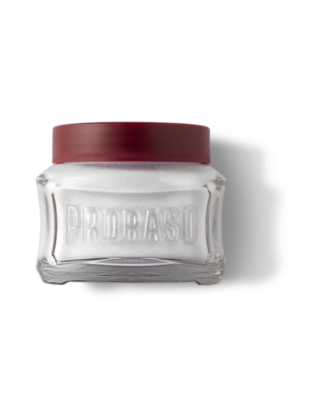 КРЕМ ЗА ПРЕДИ БРЪСНЕНЕ PRORASO - RED, ЗА ГРУБА БРАДА