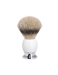 ЧЕТКА ЗА БРЪСНЕНЕ MÜHLE, КОСЪМ ОТ ЯЗОВЕЦ - SOPHIST БЯЛ ПОРЦЕЛАН, SilverTip Badger