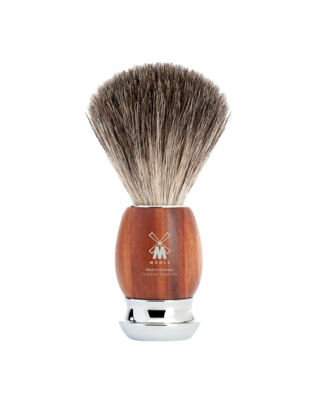 ЧЕТКА ЗА БРЪСНЕНЕ MÜHLE, ЕСТВЕСТВЕН КОСЪМ ОТ ЯЗОВЕЦ, СЛИВОВО ДЪРВО - VIVO, PURE BADGER | Vip-Shave