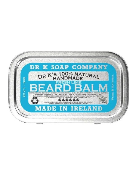 Dr. K Beard Balm Fresh Lime 50gr