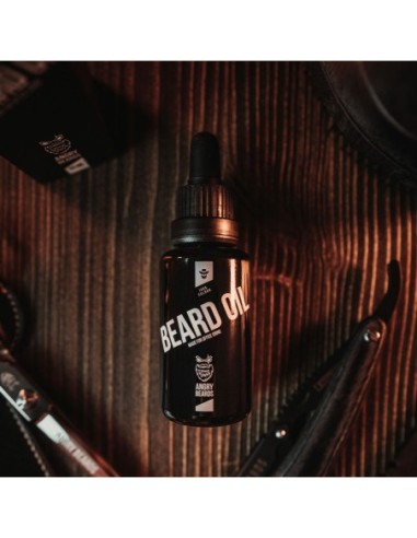 Angry Beards Jack Saloon Beard Oil 30ml