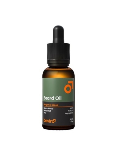 Beviro Bergamia Wood Beard Oil 30ml