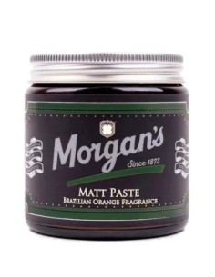 Morgan's Hair Matt Paste Brazilian Orange 120ml