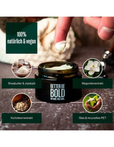 Better Be Bold No Hair Full Care Bald Cream 50ml