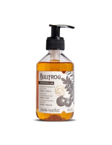Bullfrog Delicate Cleansing Fluid for Hair and Beard 250ml