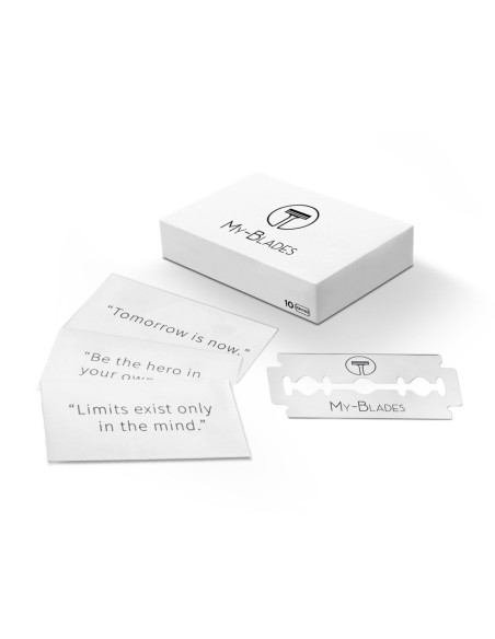 My Blades Platinum Double Edge Razor Blades 10pcs