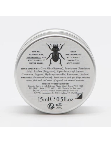 Captain Fawcett Bianco Classico Moustache Wax 15ml