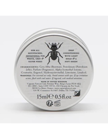 Captain Fawcett Bianco Classico Moustache Wax 15ml