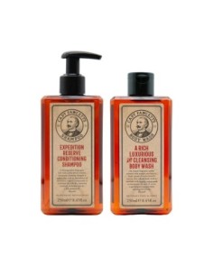 Captain Fawcett Expedition Reserve Hair & Body Wash Set