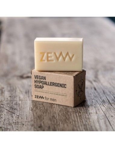 Zew for men vegan hypoallergenic soap 85gr