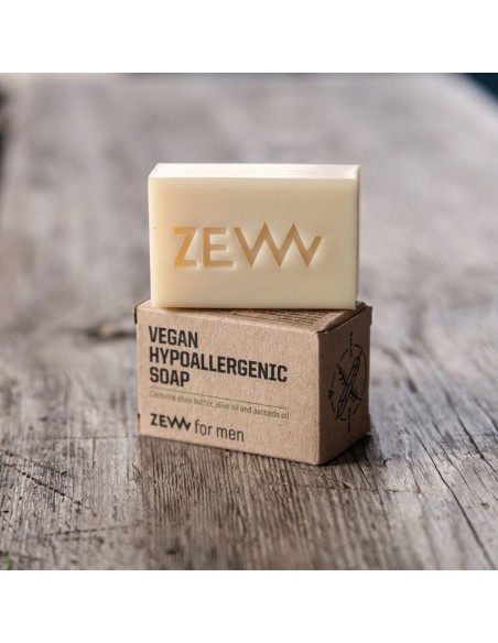 Zew for men vegan hypoallergenic soap 85gr