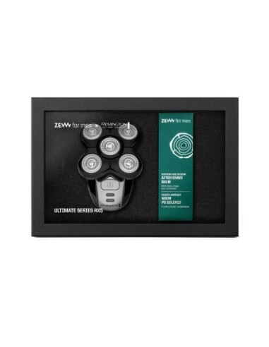 Zew for men Smooth Style Kit x Remington RX5 Ultimate Series Head Shaver
