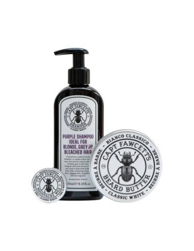 Captain Fawcett Bianco Classico Purple Shampoo for Grey Hair 250ml