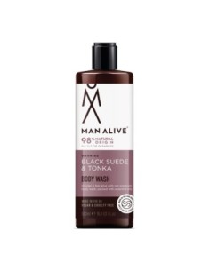 Man Alive Black Suede & Tonka Shower Gel 500ml