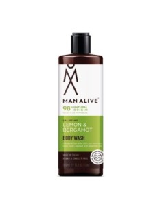 Man Alive Lemon & Bergamot Shower Gel 500ml