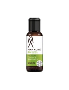 Man Alive Lemon & Bergamot Beard Oil 50ml