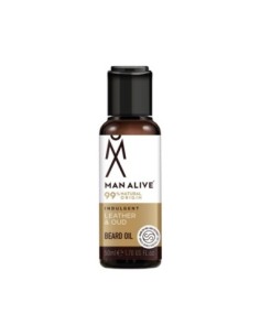Man Alive Leather & Oud Beard Oil 50ml