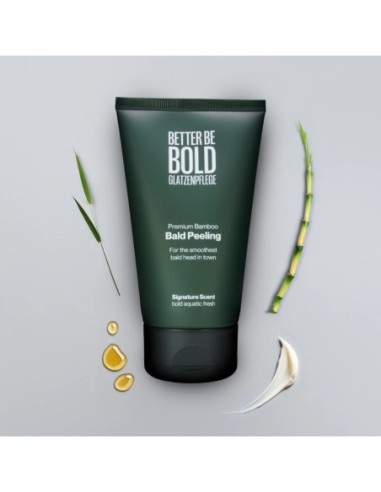 Better Be Bold Bald head scrub with bamboo fibers (anti-shine effect) 150ml