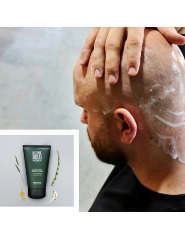 Better Be Bold Bald head scrub with bamboo fibers (anti-shine effect) 150ml