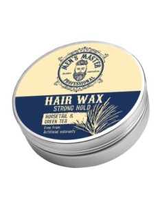 Men's Master Strong Hold Hair Wax 100ml