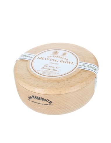 Сапун за бръснене D.R. Harris Almond в дървена купа – 100 г