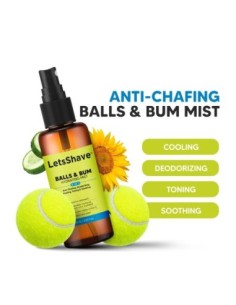Спрей дезодорант LetsShave Balls & Bum – 50 мл 2