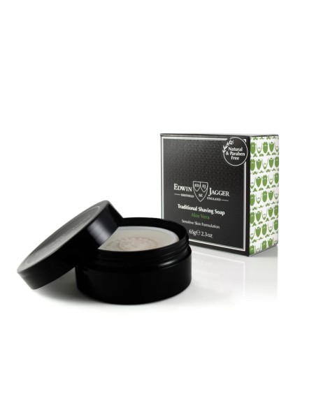 Сапун за бръснене Edwin Jagger Aloe Vera в кутийка – 65 г