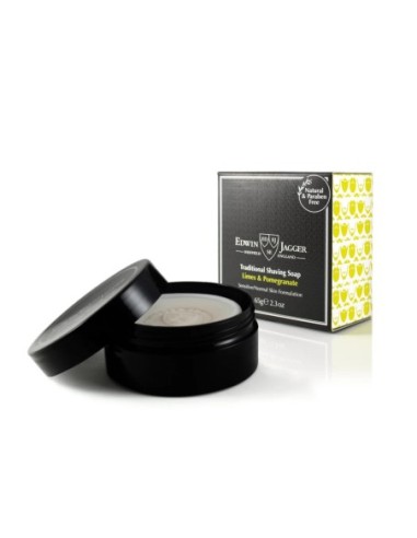 Сапун за бръснене Edwin Jagger Limes & Pomegranate в кутийка – 65 г