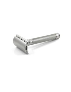 Класическа самобръсначка Edwin Jagger 3ONE6 DESSKNBL – стомана, набраздена дръжка 2