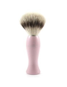 Четка за бръснене Edwin Jagger Lady PILADSBSYNST – Synthetic Silver Tip, розова