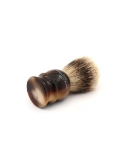 Четка за бръснене Edwin Jagger 3EJ462 – Silvertip Badger, имитация на рог 2