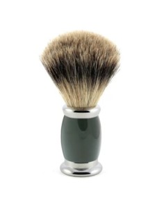 Четка за бръснене Edwin Jagger Bulbous B4SBBB – Best Badger, зелена