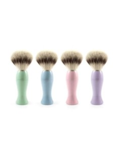 Четка за бръснене Edwin Jagger Lady LILADSBSYNST – Synthetic Silver Tip, лилава 2