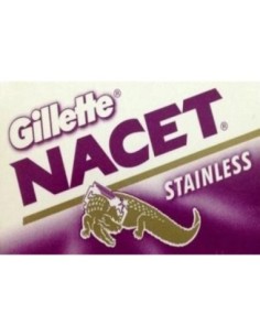 Ножчета за бръснене Gillette Nacet Stainless с двойни остриета, 5 бр.