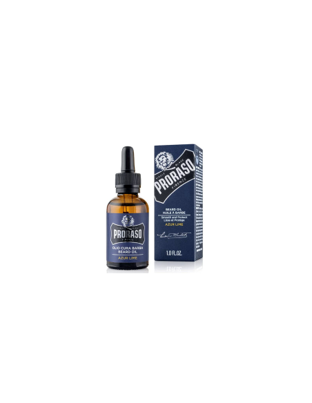 МАСЛО ЗА ОМЕКОТЯВАНЕ НА БРАДА PRORASO - AZUR LIME | Vip-Shave