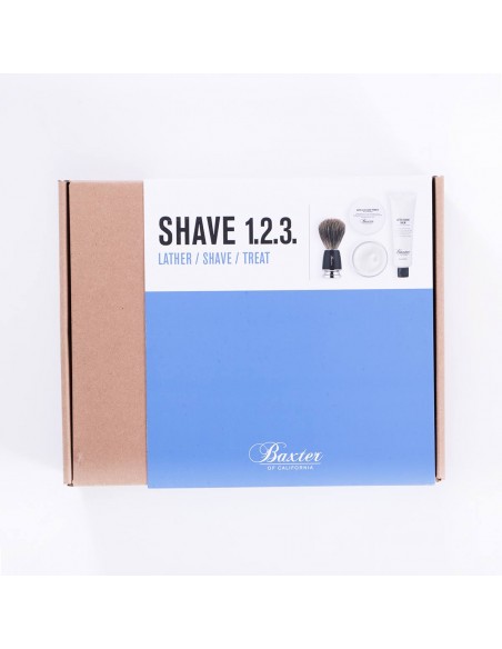 ПОДАРЪЧЕН КОМПЛЕКТ BAXTER OF CALIFORNIA  - 123 SHAVE KIT