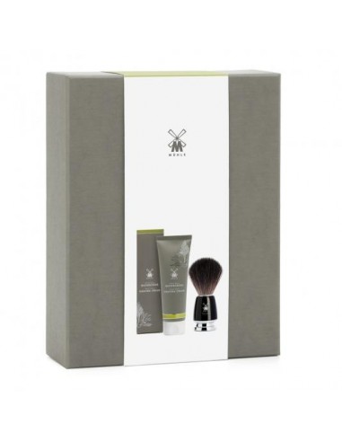 ЛУКСОЗЕН СТАРТОВ КОМПЛЕКТ MUHLE - RYTMO BLACK, КРЕМ ЗА БРЪСНЕНЕ ALOE | Vip-Shave