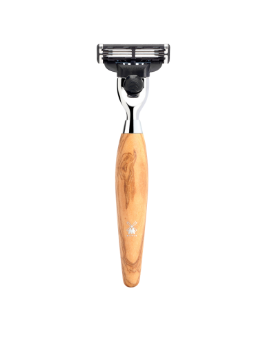 GILLETTE MACH 3 САМОБРЪСНАЧКА MUHLE - KOSMO, МАСЛИНОВО ДЪРВО | Vip-Shave