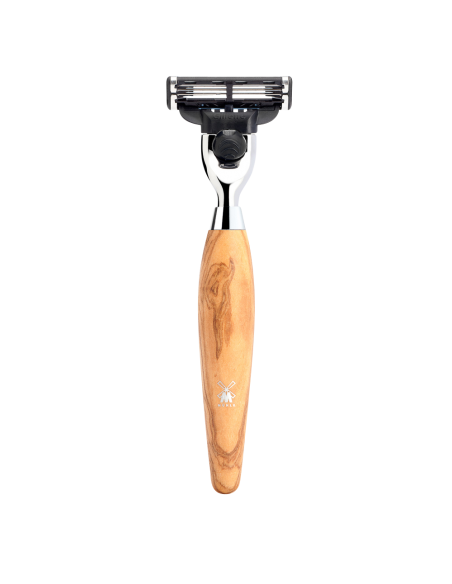 GILLETTE MACH 3 САМОБРЪСНАЧКА MUHLE - KOSMO, МАСЛИНОВО ДЪРВО | Vip-Shave